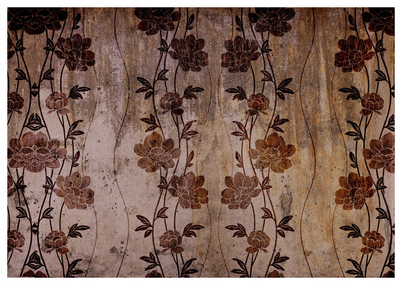 Fototapeta Pivonky Kvety Ruže Provence vinylová 520x318 lepidlo