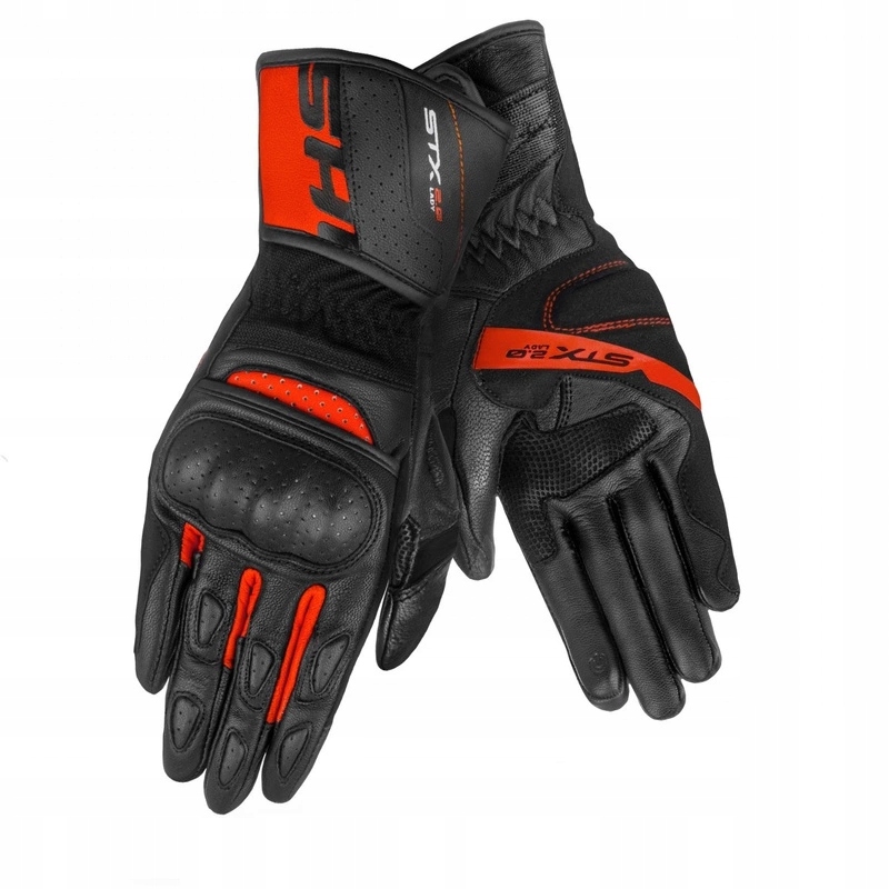 Dámske motocyklové rukavice Shima Stx 2.0 Lady Red čierne, červené Darčeky