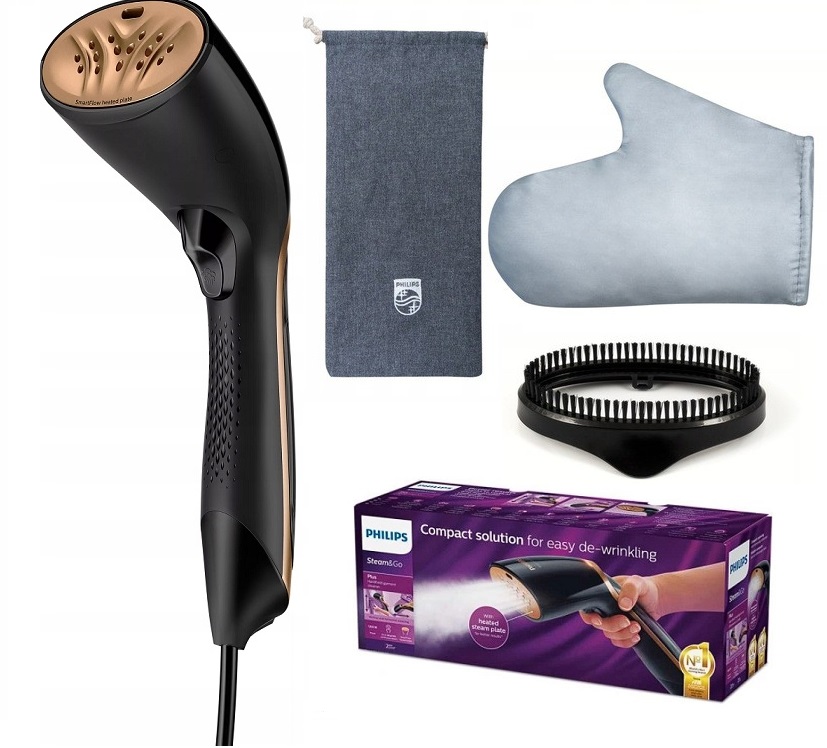 Parownica PHILIPS steamer 1300W rękawica torba