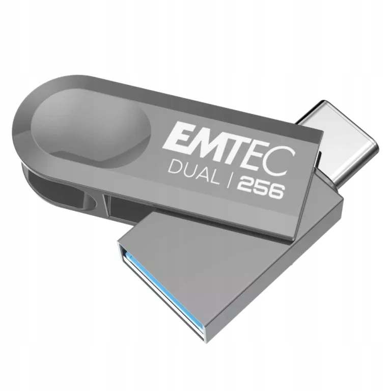 Pendrive Emtec ECMMD256GD283 256 Gb Usb 3.2 srebrny szyfrowanie