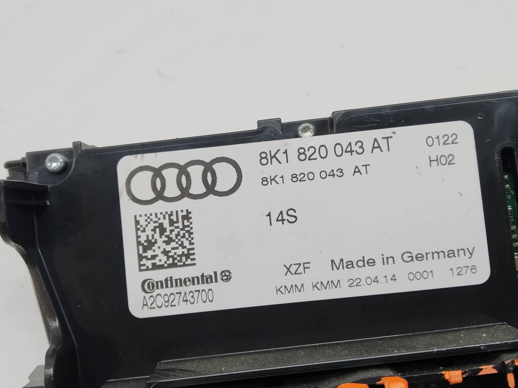PANEL BOCCHETTE 8K1820043AT Audi A4 IV (2008-2015) B8