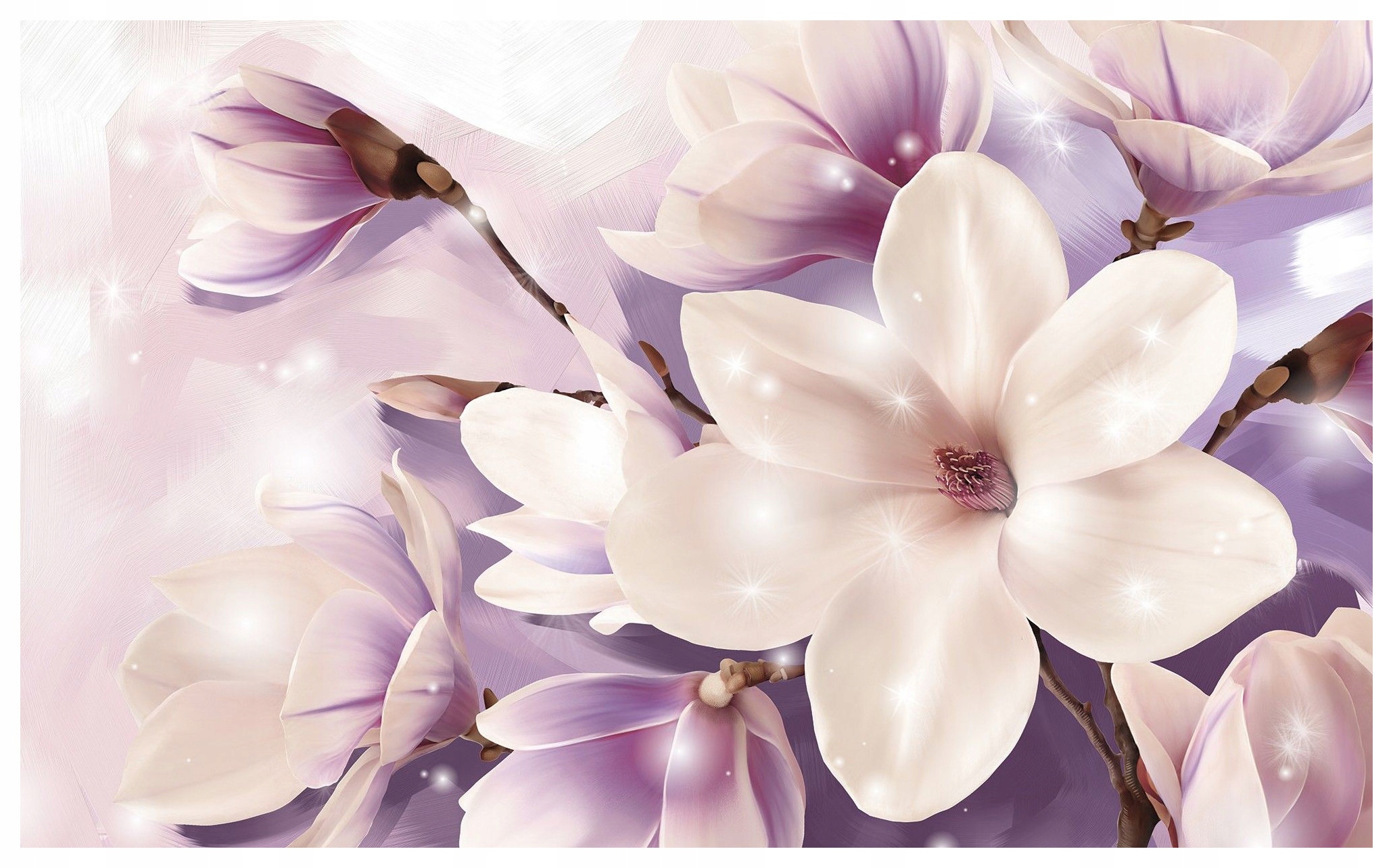 Fototapeta Magnolie kvitnúce pastelové kvety do spálne 300x210 lepidlo