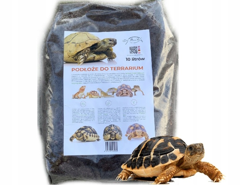 Levně Substrát pro suchozemské želvy do terária 10L