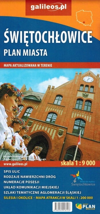 

Świętochłowice 1:9 000 Plan Miasta Mapa Galileos