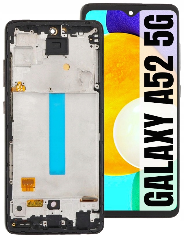 Displej Pro Samsung Galaxy A52 5G A526 Oled Displej Rámeček