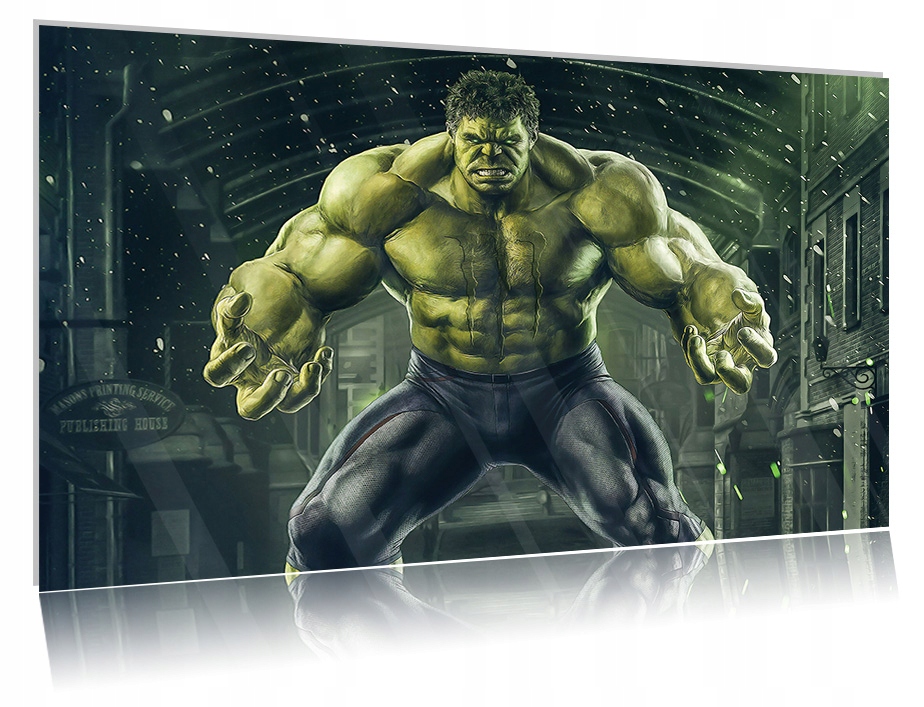 

Obraz szklany na szkle Hulk 04 30x20