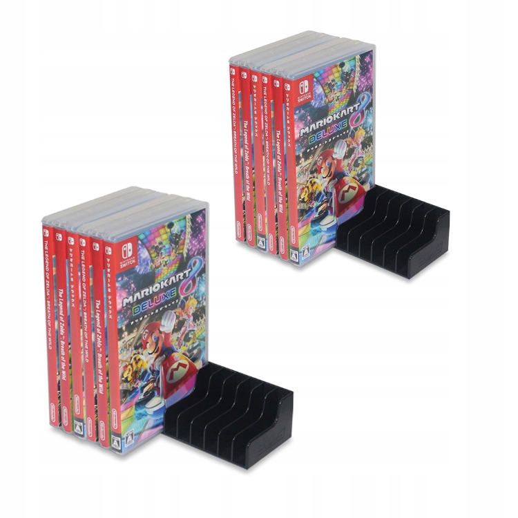 

2 x podstawka na gry 2 x 12 pudełek gier Dobe