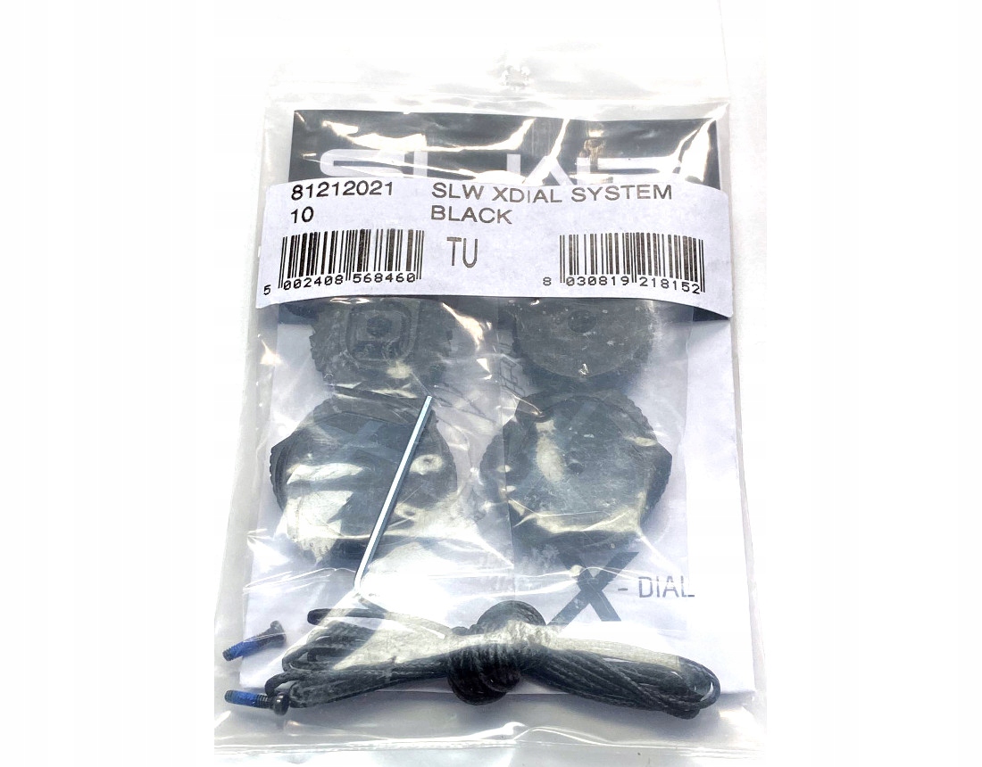 Northwave Slw XDial System Kit black zapięcia linki i pokrętła serwis butów