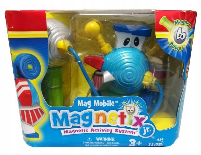 MEGA BLOKS MAGNETIX JR KLOCKI MAGNETYCZNE - POJAZD Marka Mega Bloks