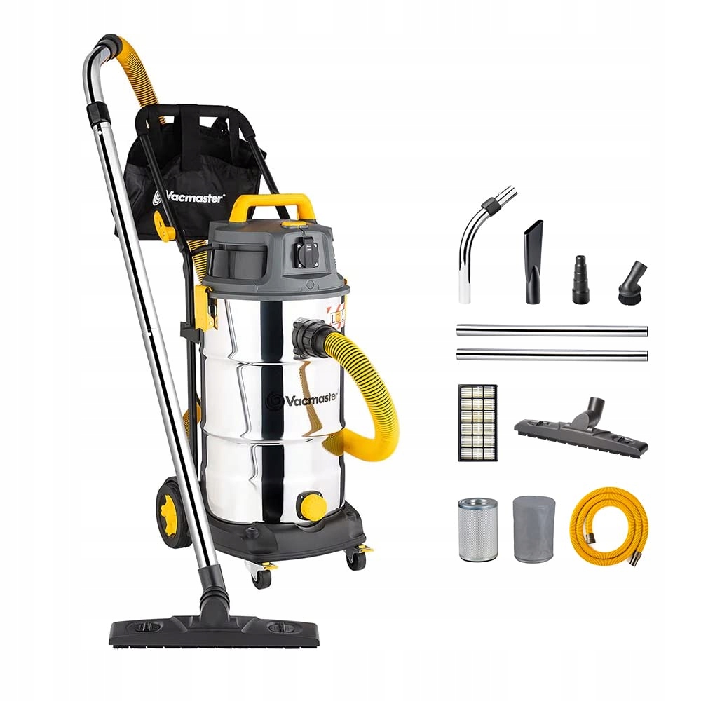 Vacmaster VK1638SWC 1600W 38L vysavač na mokré a suché, Hepa 13