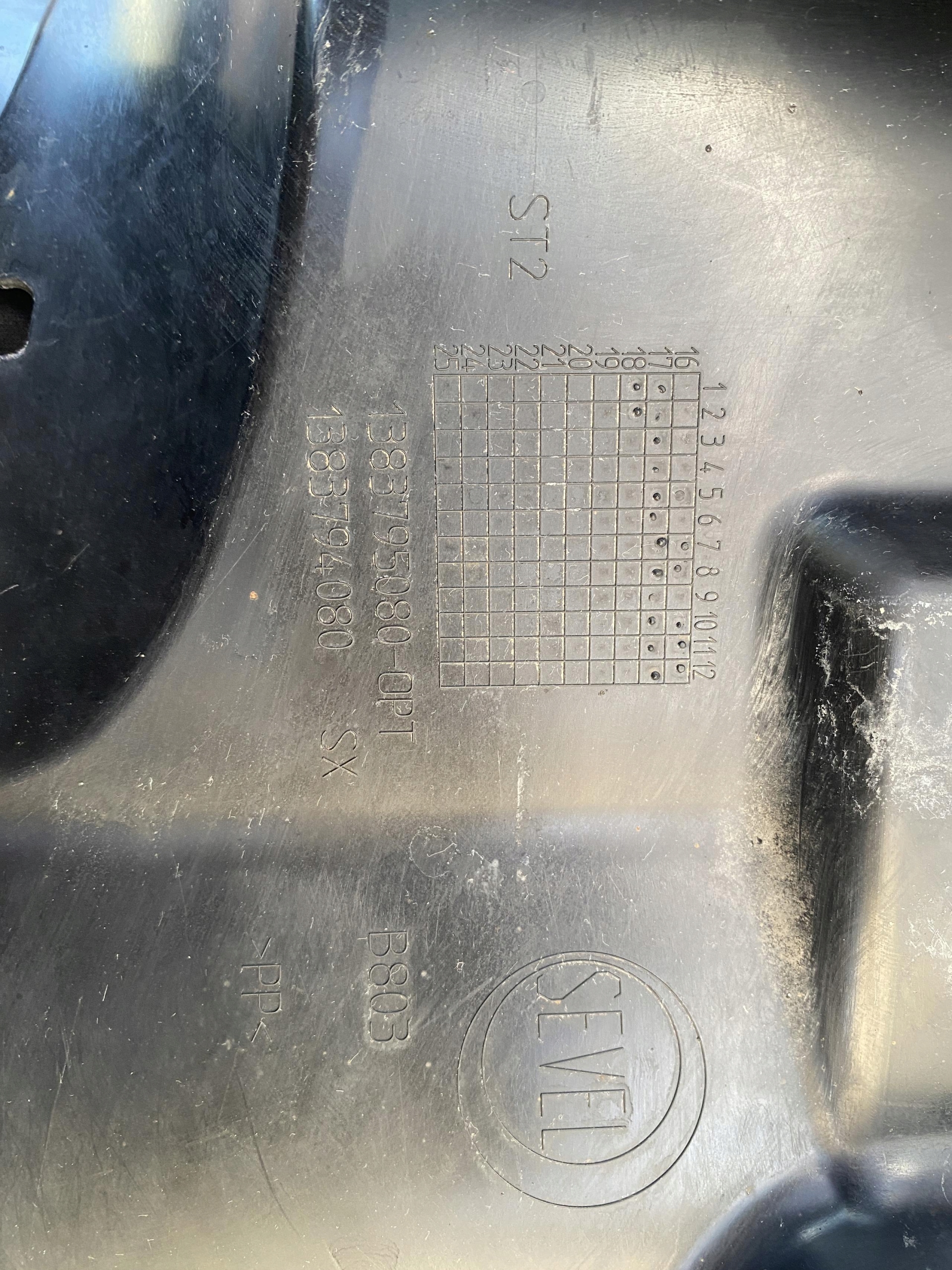 DUCATO JUMPER BOXER 17- mudguard left front front left original