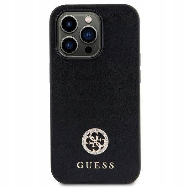 Etui Guess Strass Pokrowiec Obudowa Do Iphone 15 Plus 14 Plus , Czarny