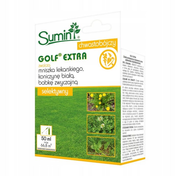 

Golf Extra Na Chwasty Dwuliścienne W Trawie 50ml