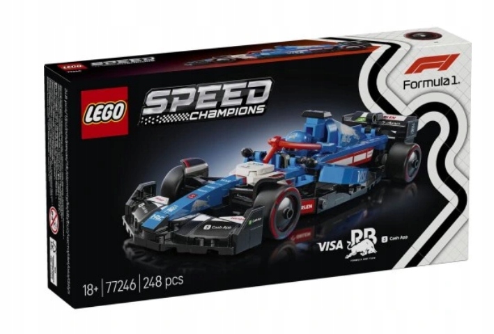 Lego 77246 Speed Champions Formule F1 Visa Cash App Rb Vcarb 01
