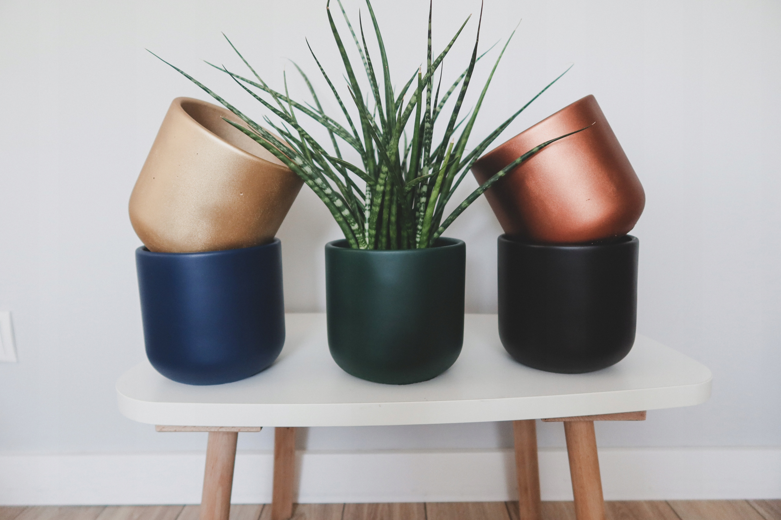 Doniczka betonowa 17cm czekoladowa lakierowana Rodzaj osłonka