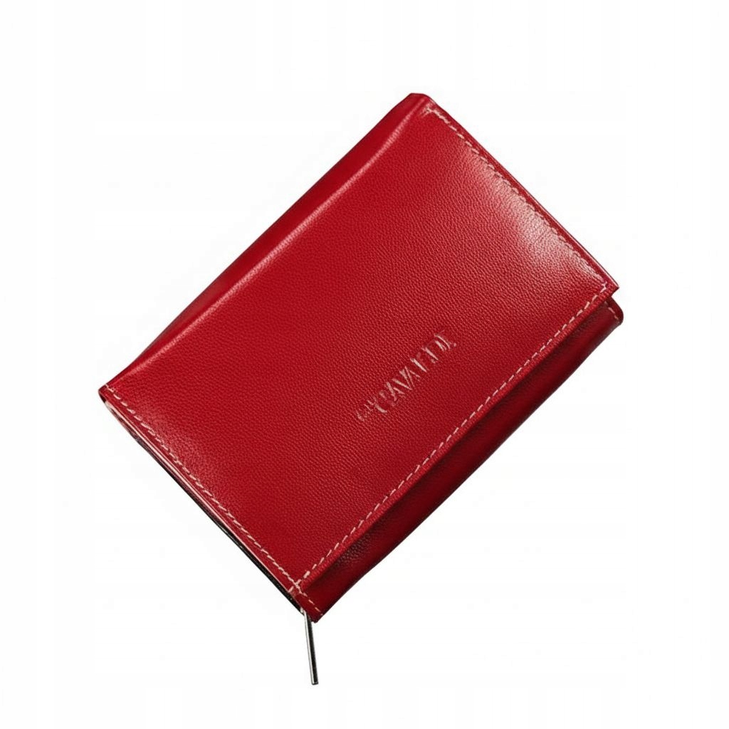 Dámská kožená peněženka Cavaldi Red Premium Rfid