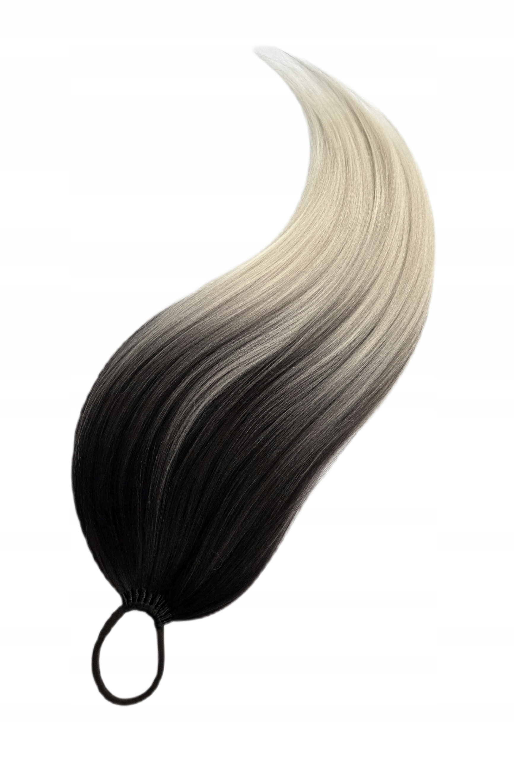 Poník na gumičce, Kuc-Gumka, Příčesek, hnědý blond, Přírodní Dívka, 70 cm