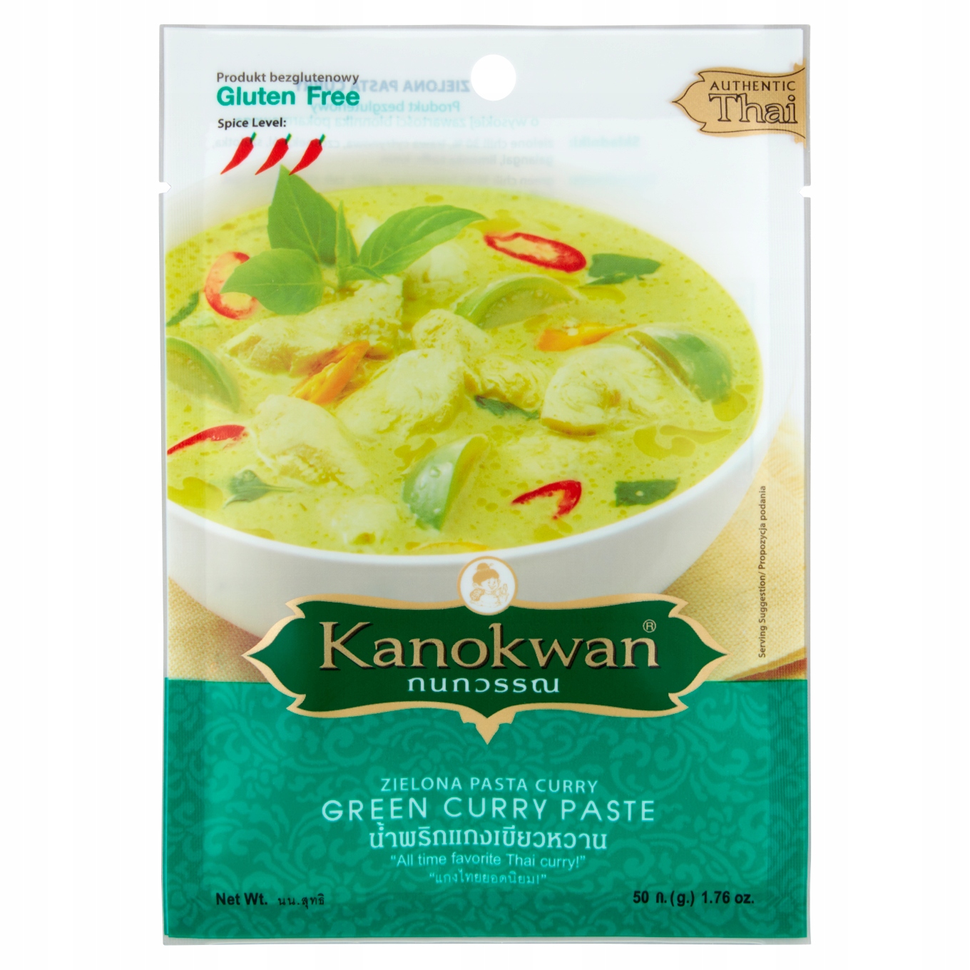 

Kanokwan Zielona pasta curry 50 g