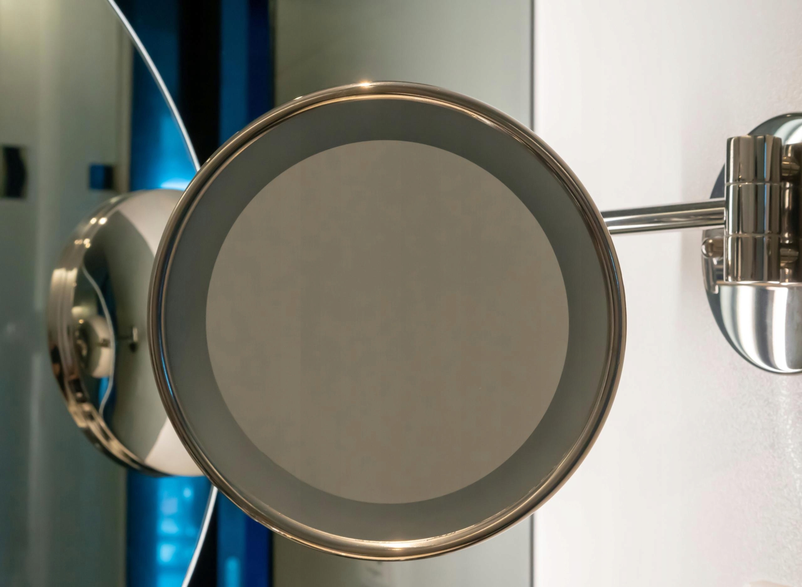 LUSTERKO LED KOSMETYCZNE DWUSTRONNE ŚCIENNE chrom Rodzaj zwykłe