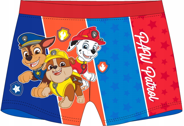 

Kąpielówki Bokserki Kąpielowe Psi Patrol 110/116