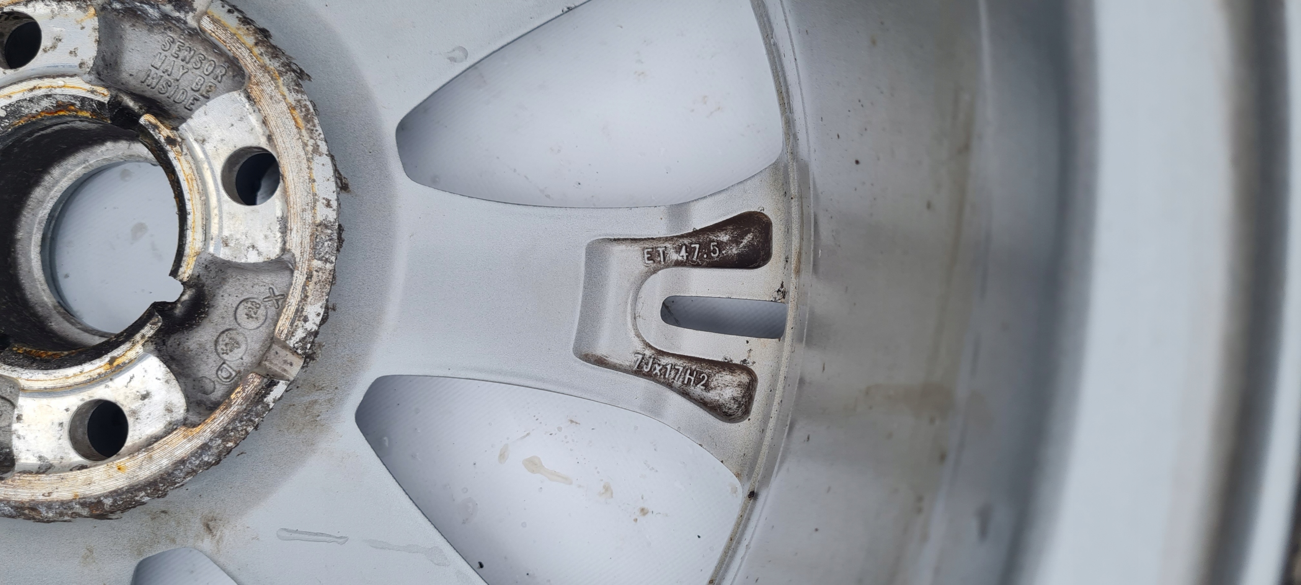 FORD FIESTA MK7 LIFT disk disk 17 ET47.5 7J
