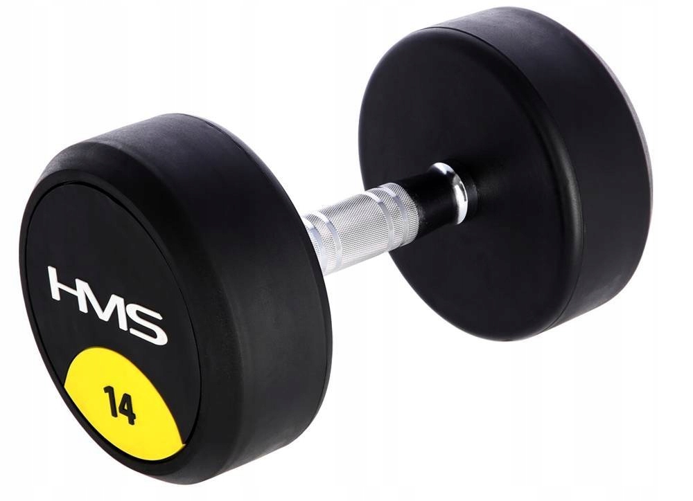 Chromovaná činka Hantelka Závaží pro trénink fitness cvičení 14 kg