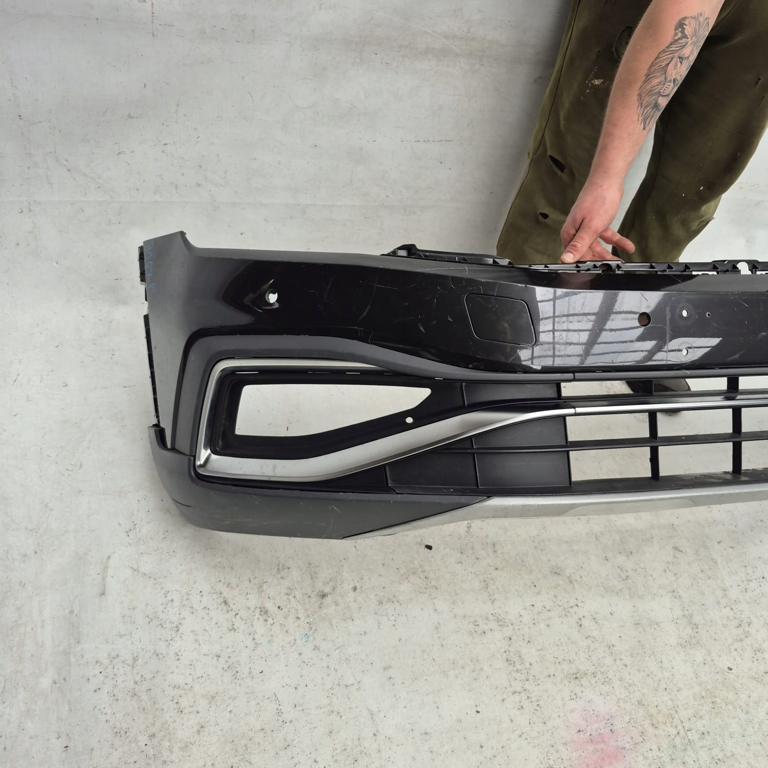 VW PASSAT B8 3G0 LIFT ALLTRACK bumper front front 4XPDC 3G0807221H