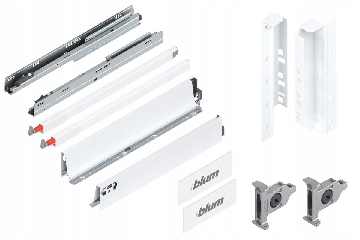Blum Tandembox 450 Šuplík střední C Bílá 65 kg