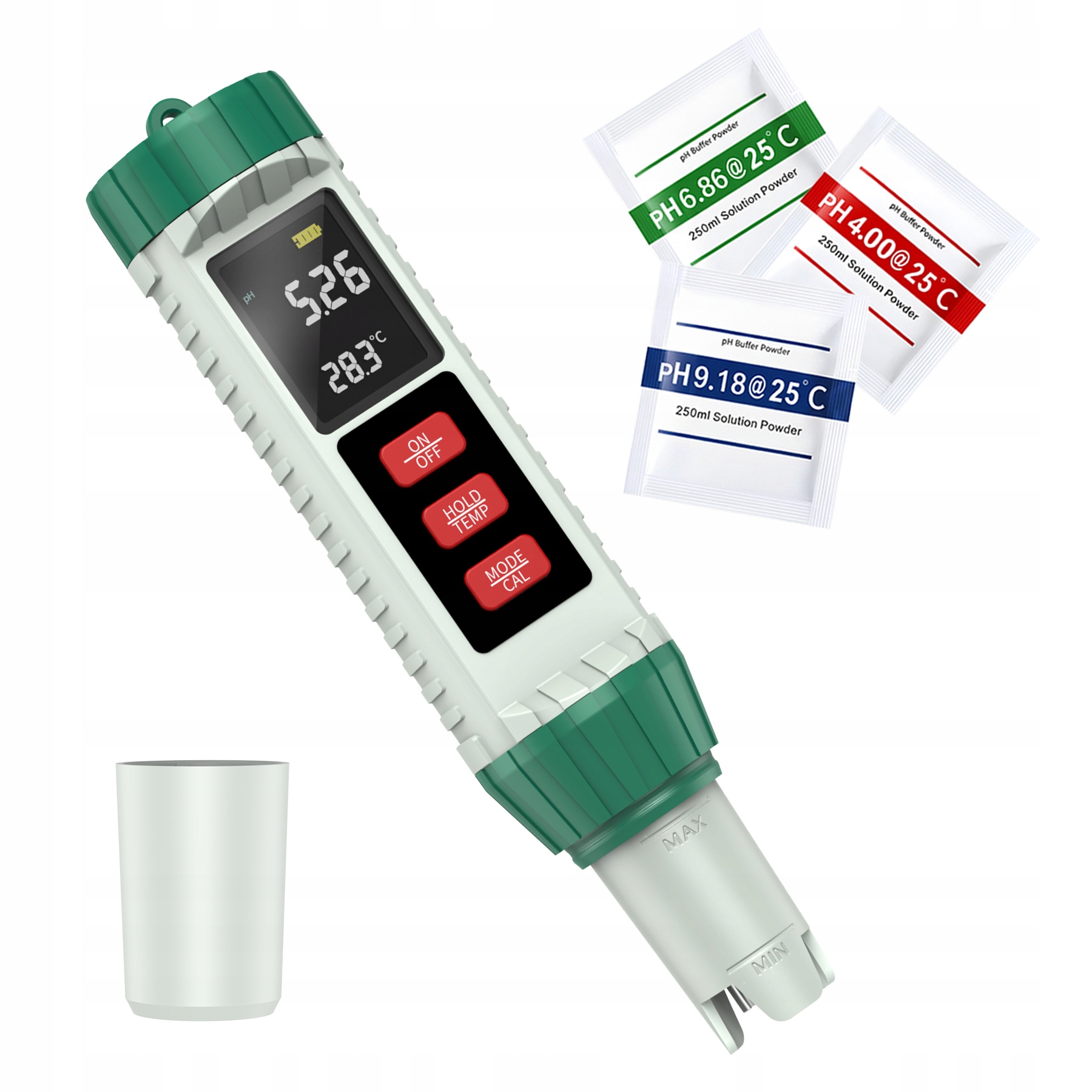 Levně Měřič vody 5v1 pH, Tds, Ec, sůl, teplota Test kvality vody