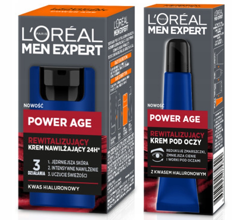 

LOreal Power Age męski krem pod oczy twarzy nawilż