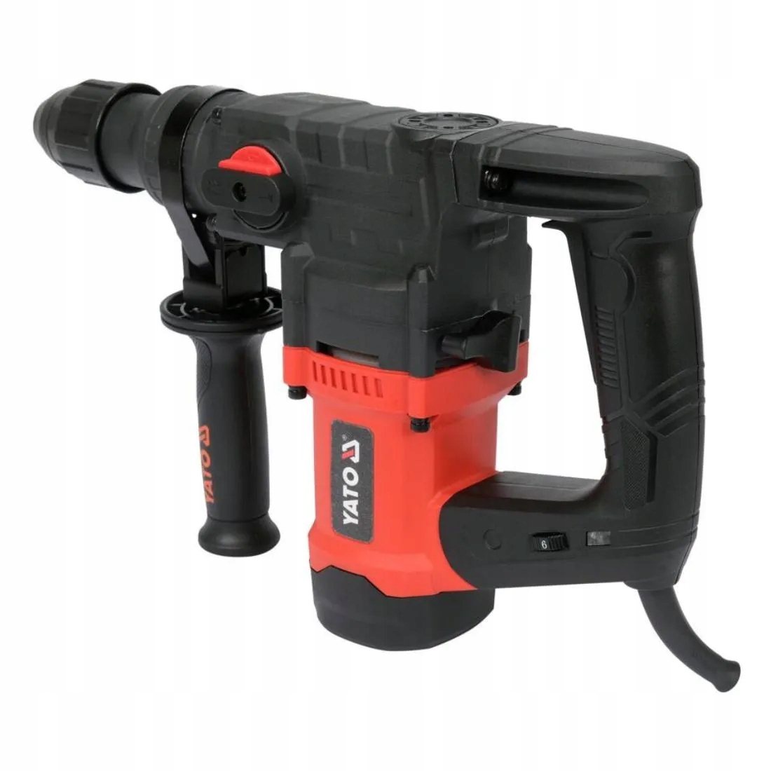 MŁOT UDAROWY MŁOTOWIERTARKA SDS PLUS 1100W 4,5J 3 FUNKCJE IP20 YATO + DŁUTA Typ uchwytu SDS Plus