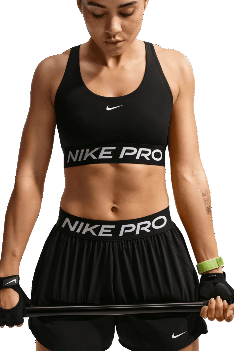 Nike Pro Stanik Biustonosz Czarny IQ1035-010 R.s