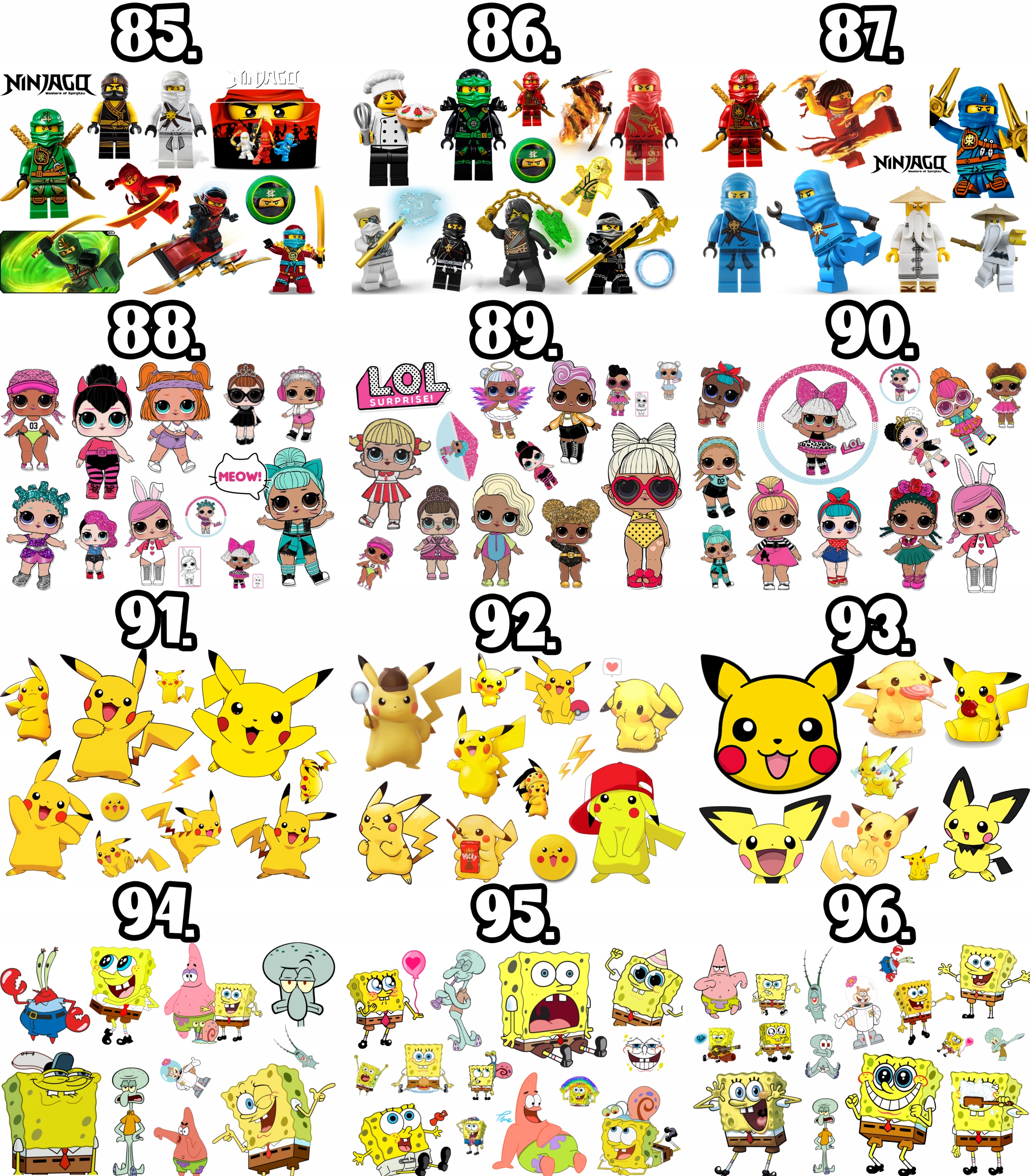 Tatuaże Dla Dzieci Zmywalne MINECRAFT - duży wybór EAN (GTIN) 5904576512002