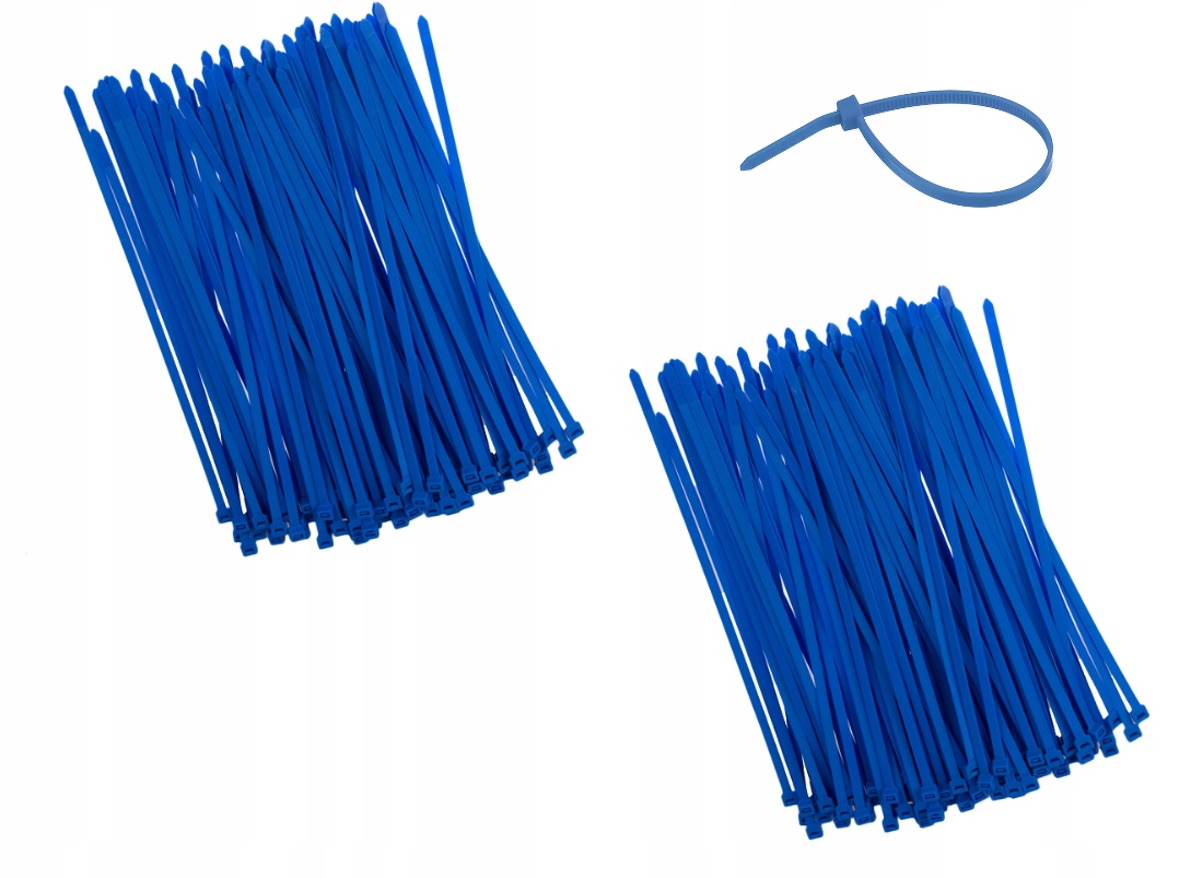 

Opaski Zaciskowe Trytki Niebieskie 2,5x100 200szt