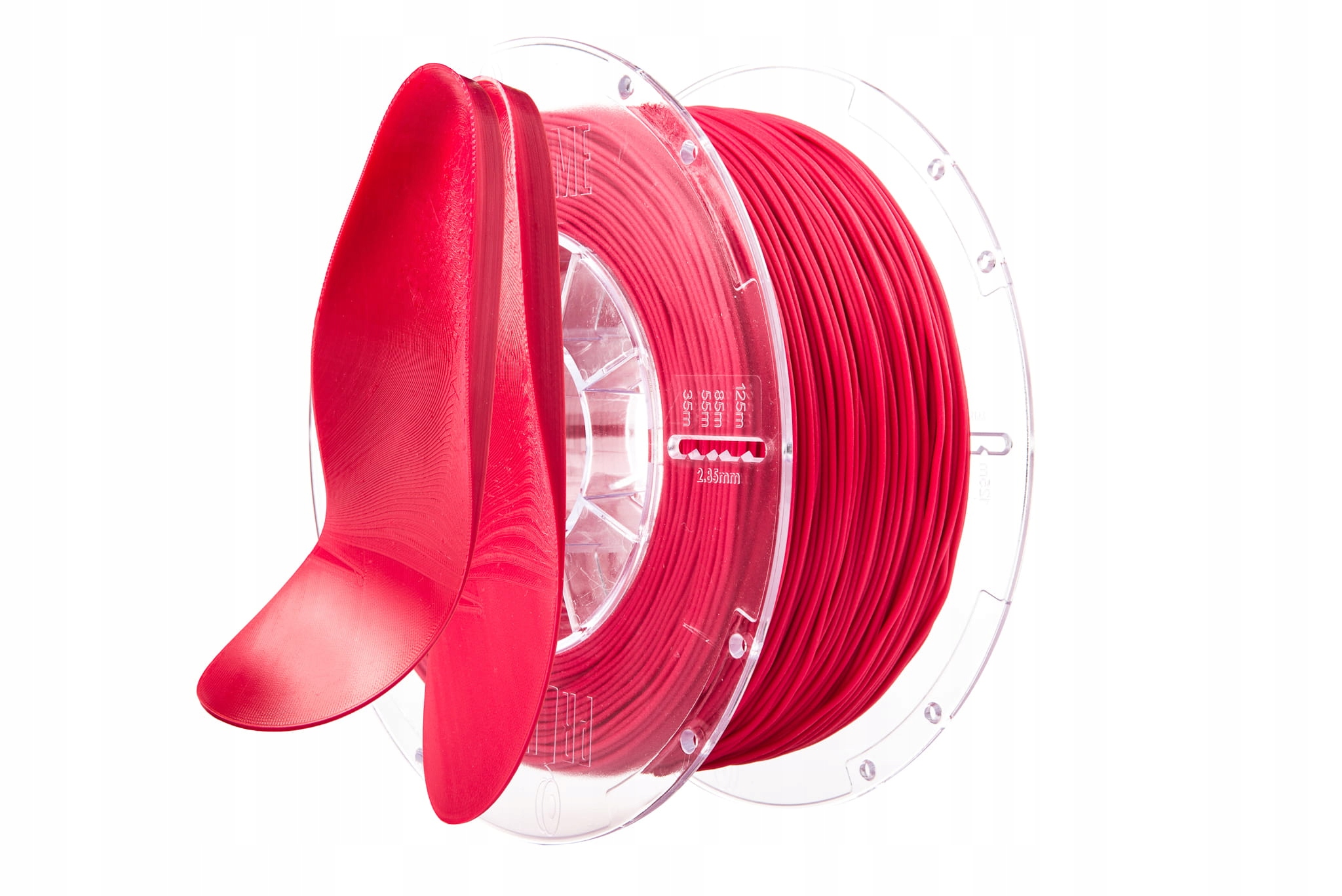 Filament Print-me Flex 20 ShD Red 0,45Kg 1,75mm