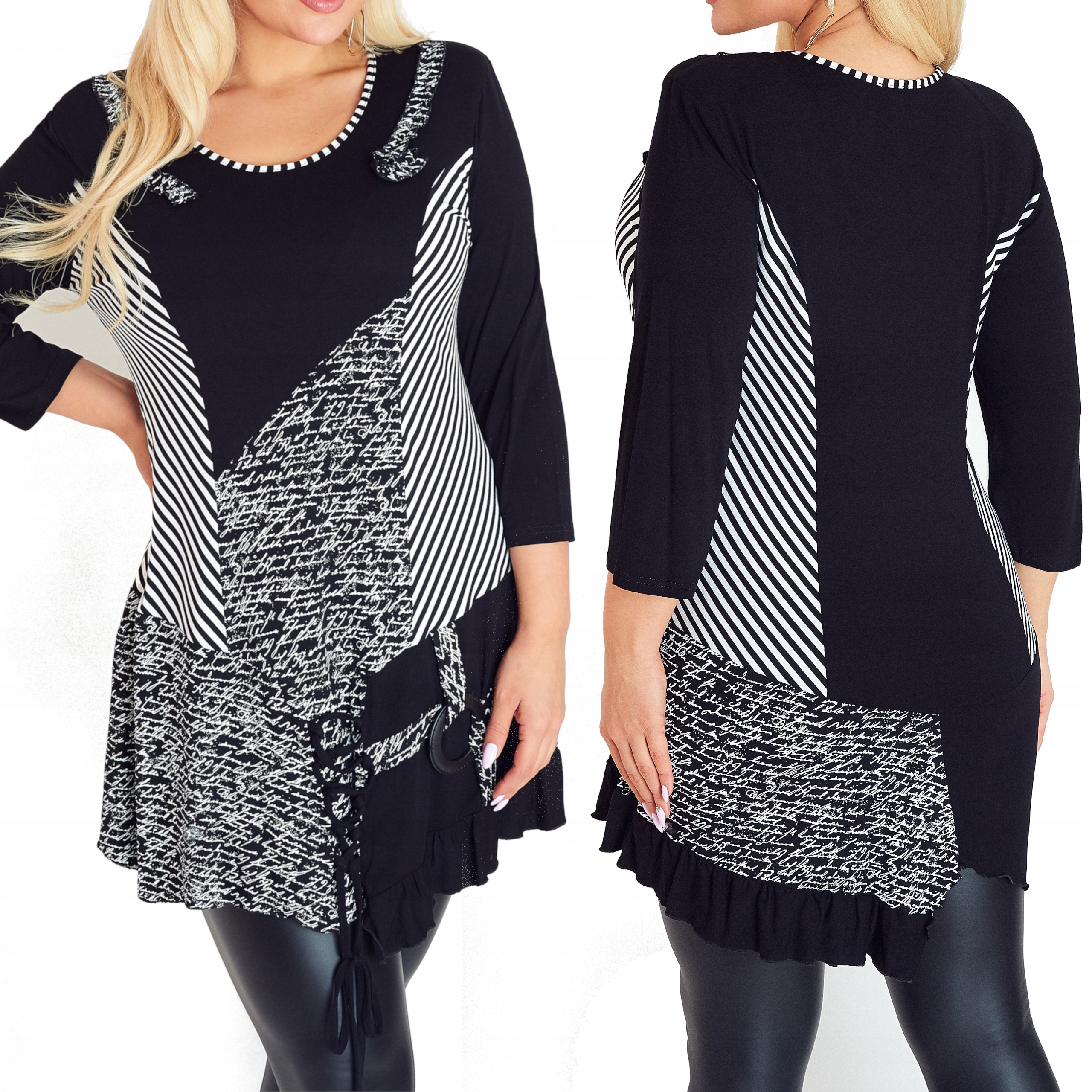 

Tunika Damska Duże Rozmiary Plus Size
