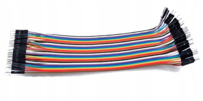 Zestaw kabli męsko męskie zworki 40szt