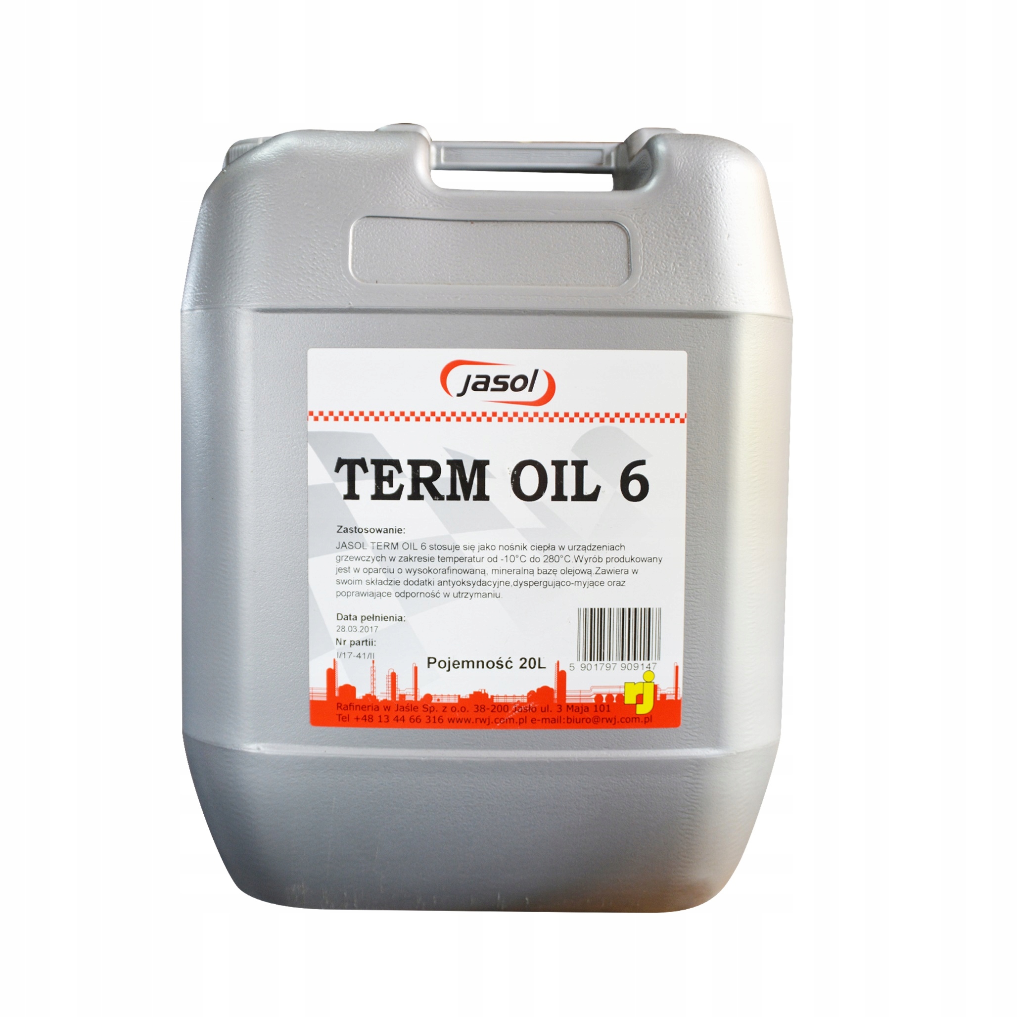 OLEJ GRZEWCZY JASOL TERM OIL 6 20 L