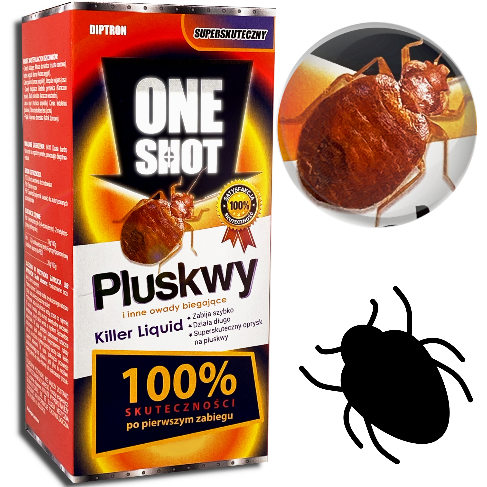 

Trucizna na Pluskwy Pchły Rybiki Silny Koncentrat