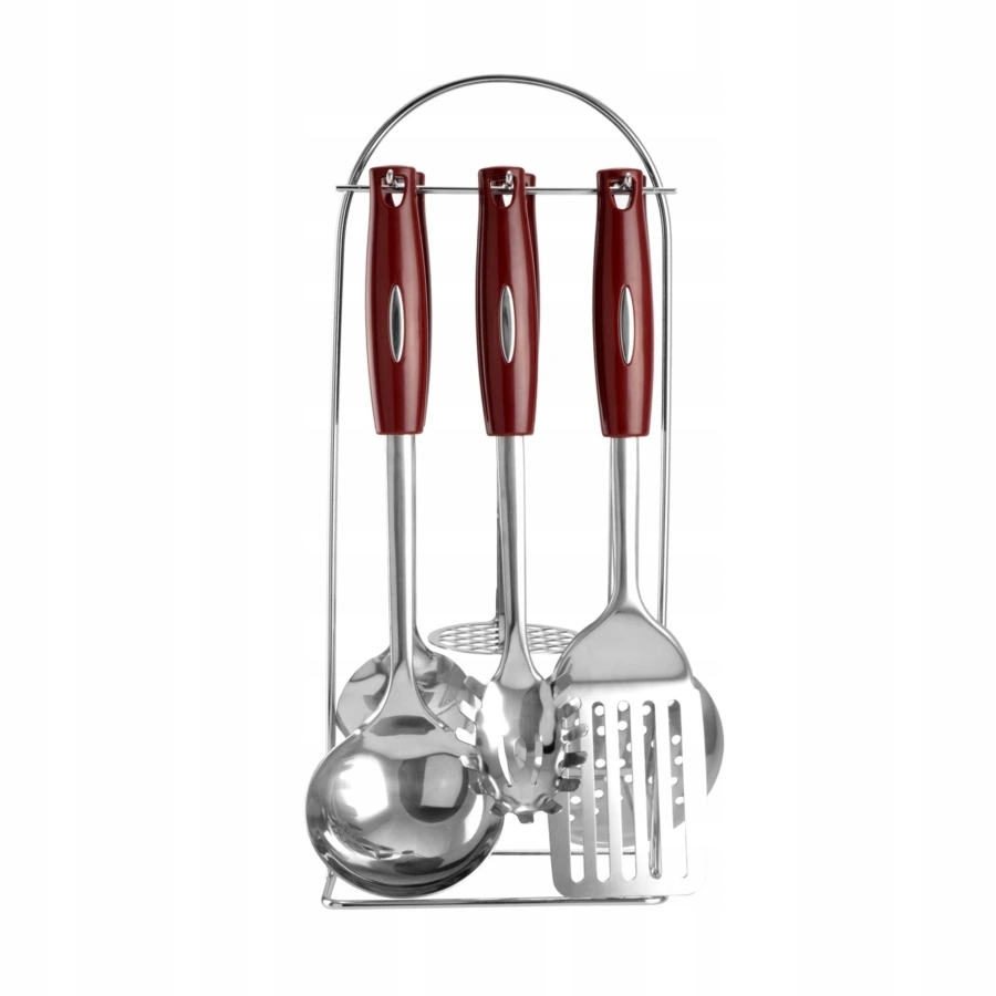 Perfect Home Serving set nerezová ocel 6 dílů stojan