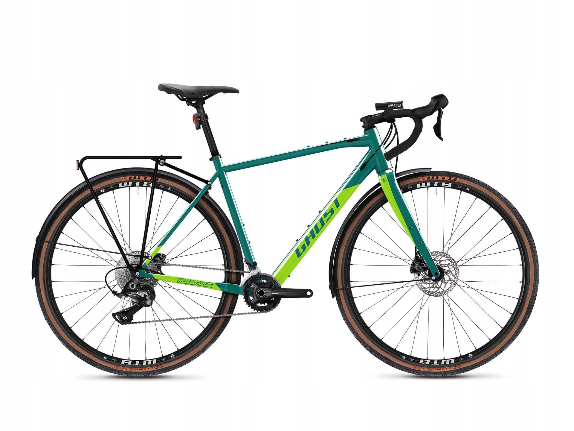 Rower Ghost Road Rage Eq Gravel 2022 zielono-limonkowy rozm. L 54 cm Nowy