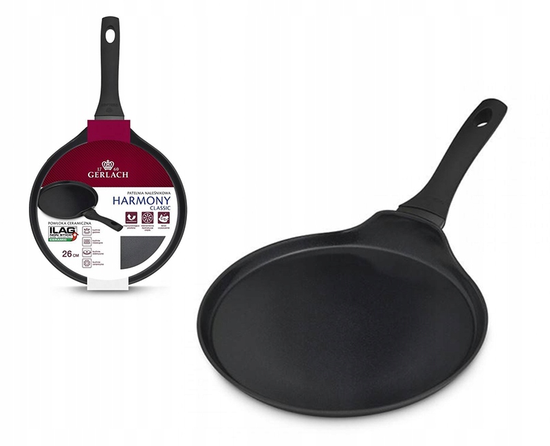 

Gerlach Harmony Patelnia Naleśnik 26 CM Ilag