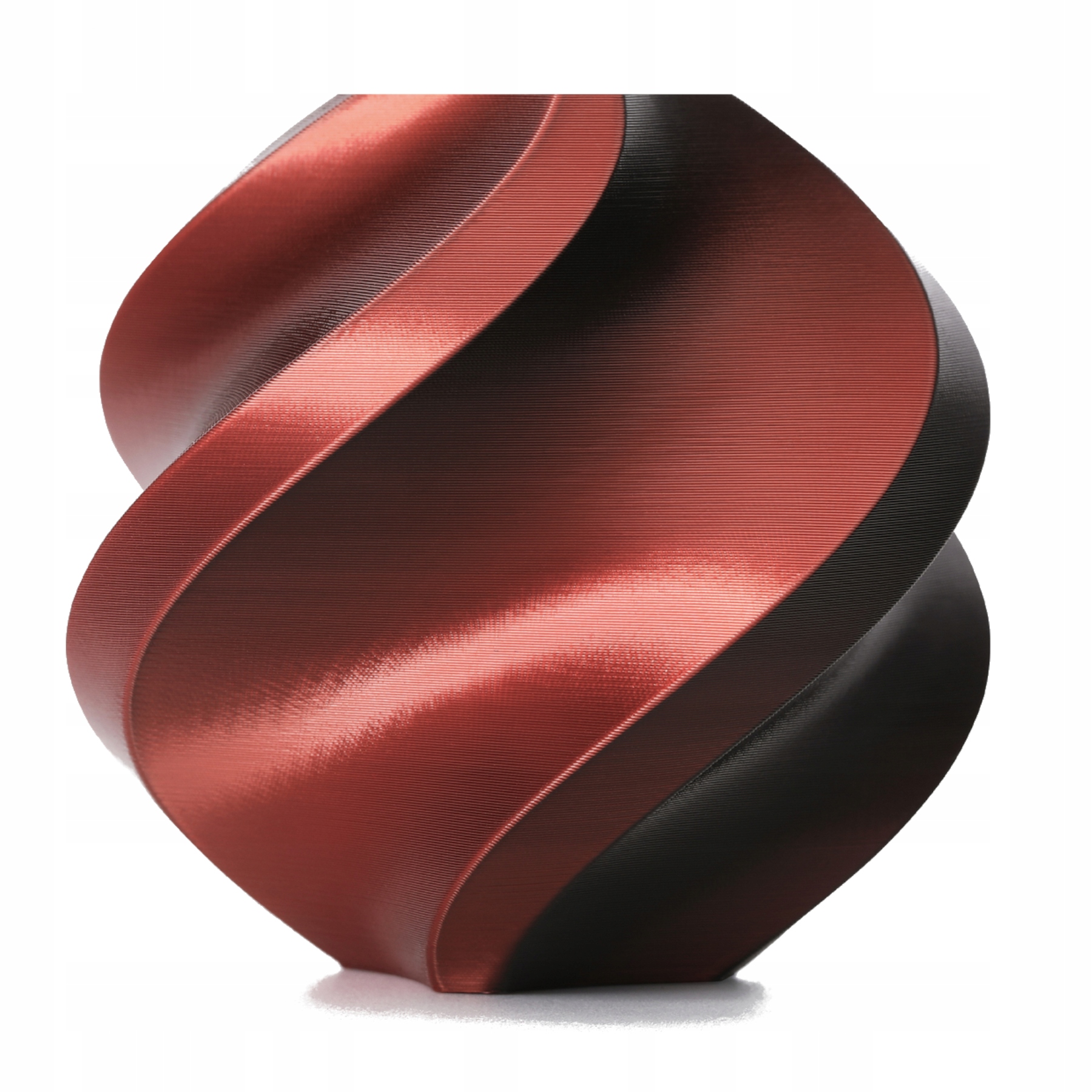 Filament Pla Silk Dual Color Bambu Lab 1kg Velvet Eclipse Black Red