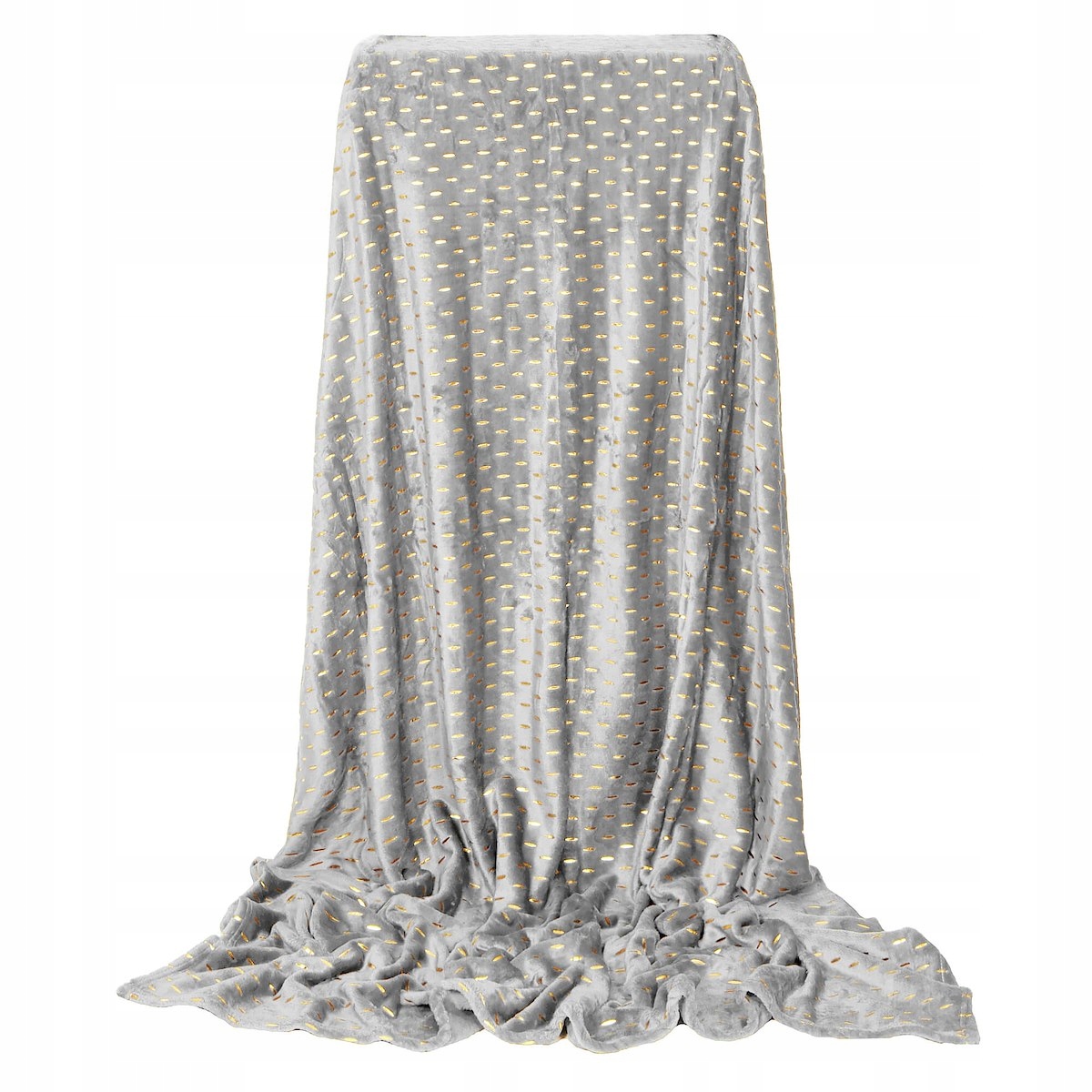 GRUBY KOC CIEPŁY narzuta dwustronna na łóżko kanapę 150x200 cm PLED MIĘKKI Wymiary 150x200cm