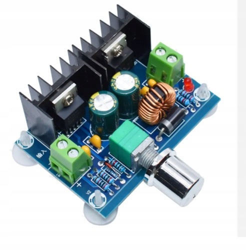 PRZETWORNICA NAPIĘCIA STEP-DOWN 4-40V-->1,2-35V 8A XL4016E1