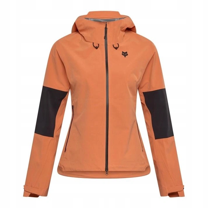 Dámska cyklistická bunda Fox Lady Defend 3L Water Coral oranžová