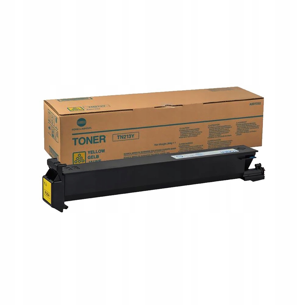 Originálny toner TN-213Y A0D7252 pre Konica Minolta bizhub C203 C253 19K