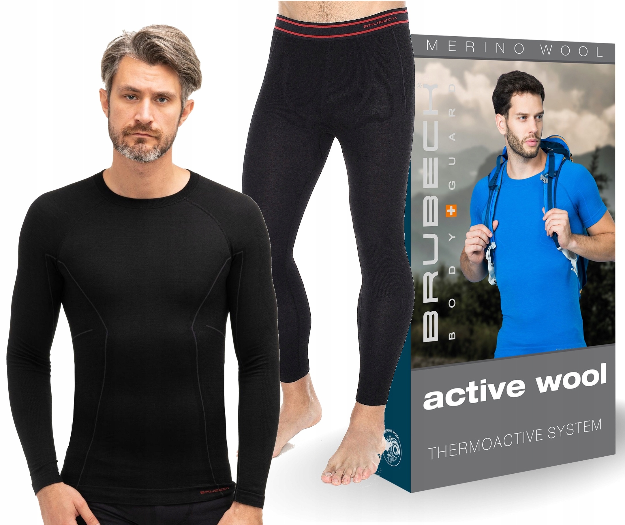 Active Wool Odzież Termoaktywna Do Wspinaczki -M