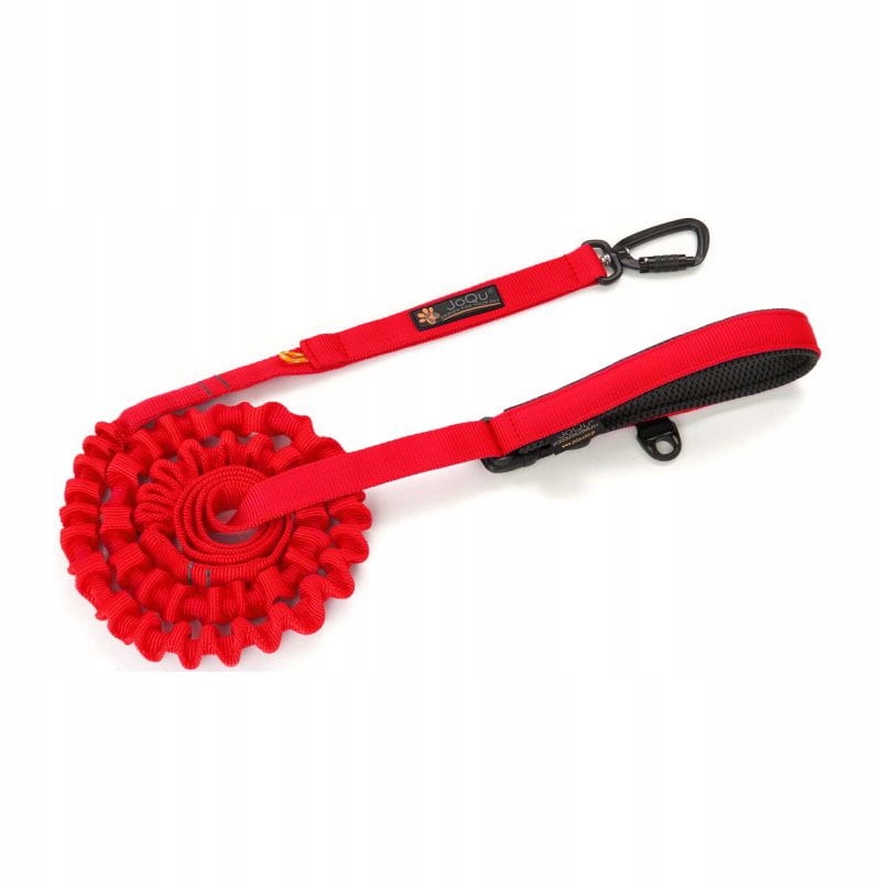 Levně Vodítko pro psa s tlumičem JoQu Ultra Strong Runners červená