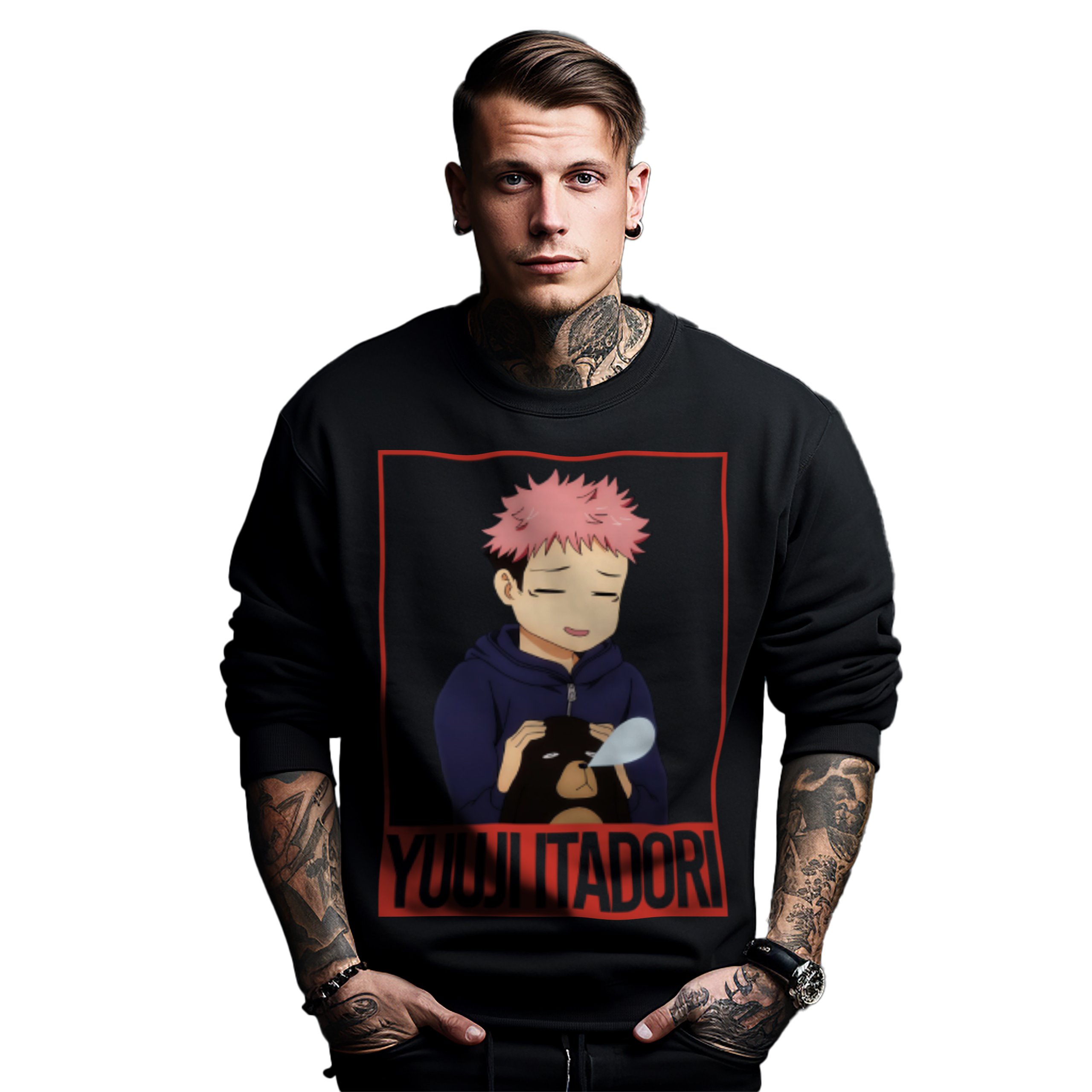 Mikina s potiskem Anime Yuuji Itadori